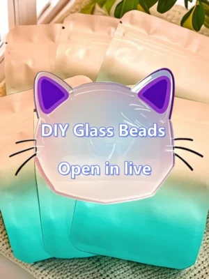 DIY Glass Beads Lucky Bags Has Surprise-Open in Live