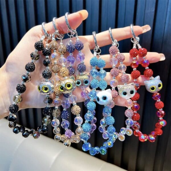 Mobile phone chain key chain lucky bags-Open in live