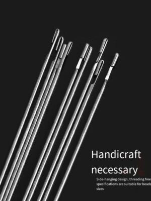 DIY bead threading special bead needle