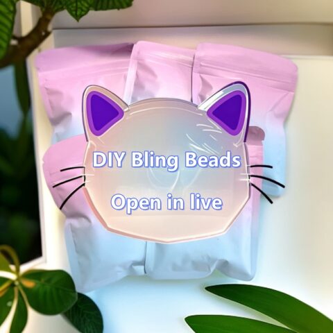 DIY Bling Beads Lucky Bags Has Surprise-Open In Live