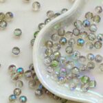 6mm  Disco Ball Crystal Glass DIY Faceted Beads (SJ018)