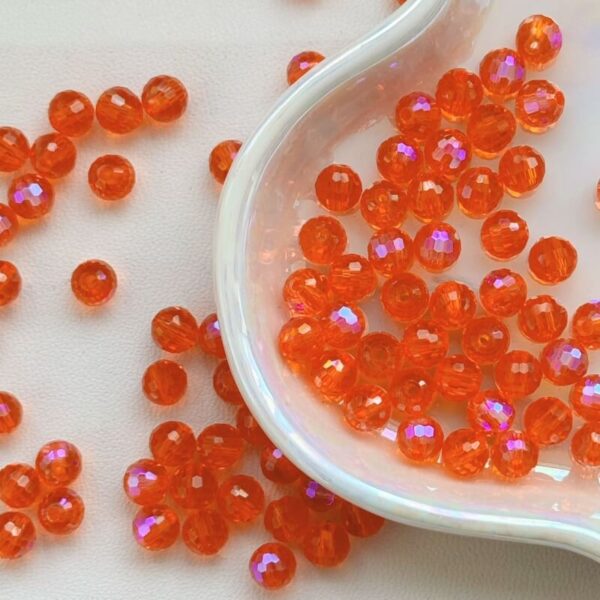 6mm  Disco Ball Crystal Glass DIY Faceted Beads (SJ018)