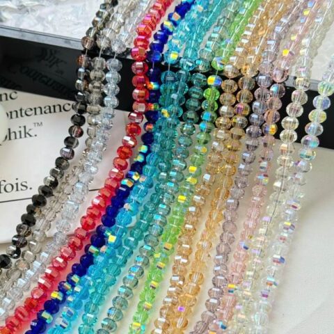 6mm Crystal Watermelon DIY Scatter Beads (SJ017)