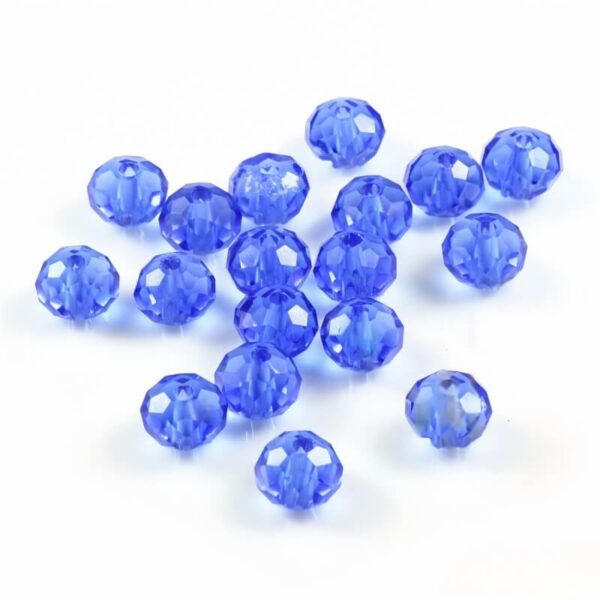 2-3mm flat beads colorful crystal glass beads DIY loose beads