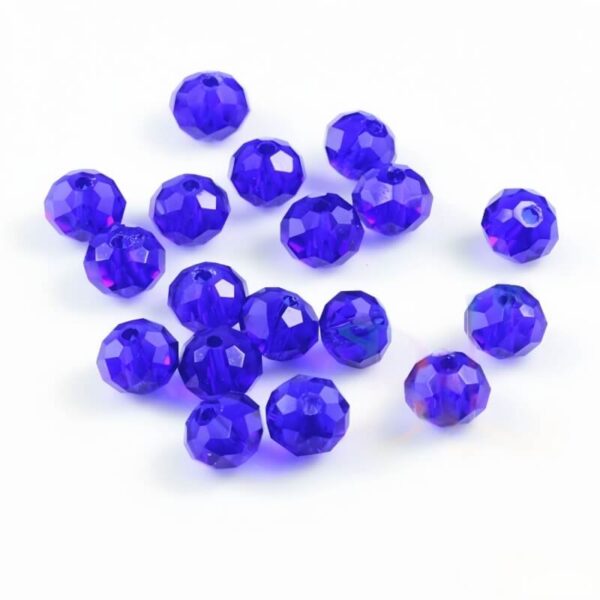 2-3mm flat beads colorful crystal glass beads DIY loose beads