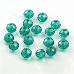 2-3mm flat beads colorful crystal glass beads DIY loose beads