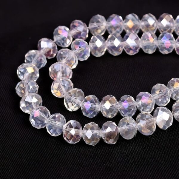 2mm AB crystal glass DIY handmade jewelry scattered flat beads