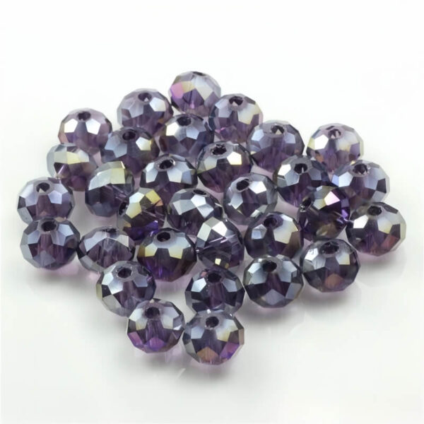 3mm AB crystal glass DIY handmade jewelry scattered flat beads