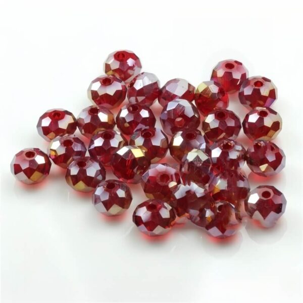 3mm AB crystal glass DIY handmade jewelry scattered flat beads