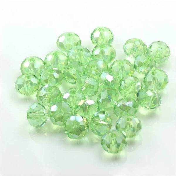 3mm AB crystal glass DIY handmade jewelry scattered flat beads