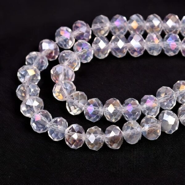 3mm AB crystal glass DIY handmade jewelry scattered flat beads