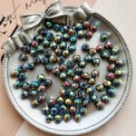 6mm Aurora Symphony Glass Crystal Beads DIY Jewelry (SJ017)