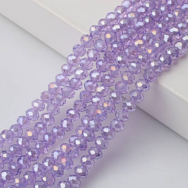 3mm AB crystal glass DIY handmade jewelry scattered flat beads