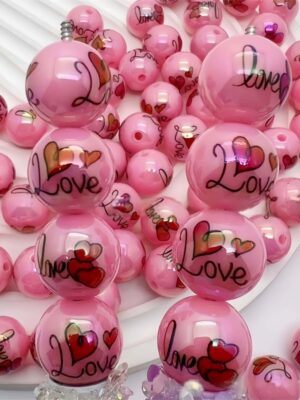 Valentine's Day Heart Beads - DIY Multipurpose Jewelry