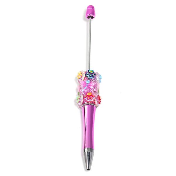 Starry Sky Dragonfly Bead Pen, DIY Beaded Ballpoint Pen