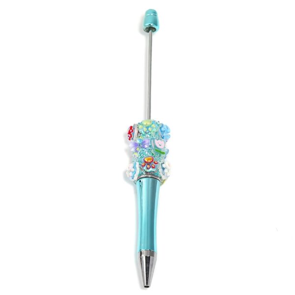 Starry Sky Dragonfly Bead Pen, DIY Beaded Ballpoint Pen