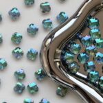 10mm Four-Leaf Clover Crystal Glass Beads for DIY Jewelry