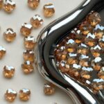 10mm Four-Leaf Clover Crystal Glass Beads for DIY Jewelry