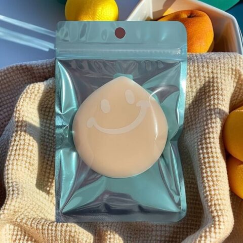Smiley Face Self-sealing Transparent Pouch (20pcs)
