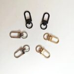 Metal bag accessories keychains chains locks & hooks