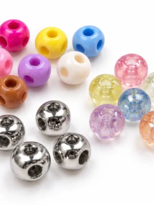 4-Way Cross-Hole Acrylic Beads Details