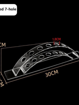 Arched 7-hole