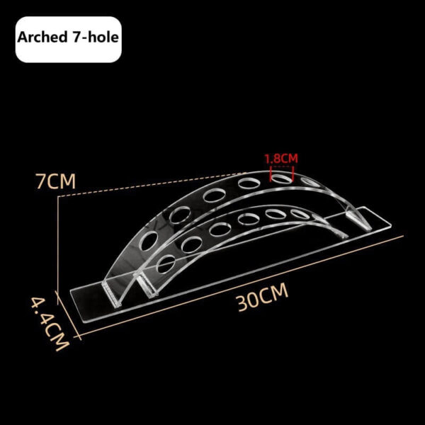 Acrylic Tiered Display – Multi-Level Organizer for Stationery