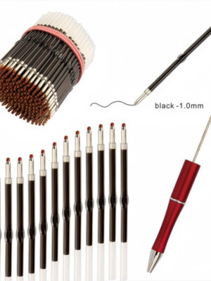 Bead pen with black core