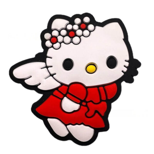 KT Cat Silicone Beads – Soft Cartoon Beads for DIY Jewelry