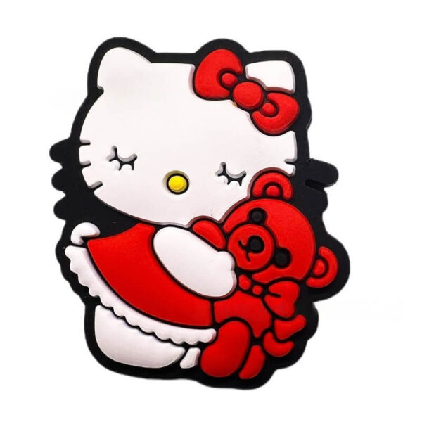 KT Cat Silicone Beads – Soft Cartoon Beads for DIY Jewelry