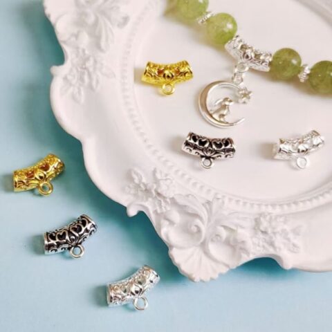 3-Way Antique Silver Connectors – DIY Alloy Findings for Jewelry