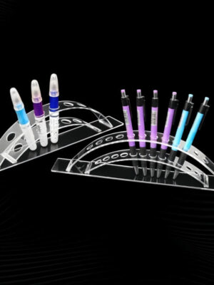 Acrylic Tiered Display – Multi-Level Organizer for Stationery