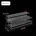 Acrylic Tiered Display – Multi-Level Organizer for Stationery