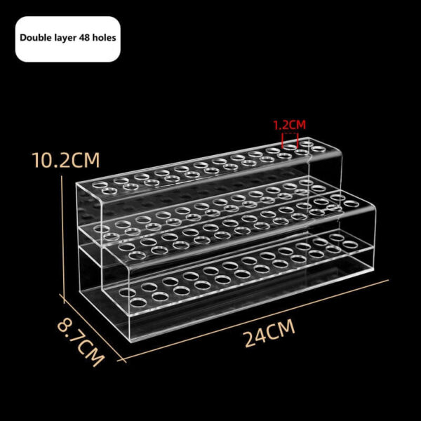 Acrylic Tiered Display – Multi-Level Organizer for Stationery