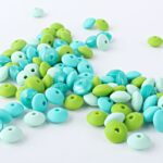 12MM Colorful Silicone Abacus Beads for DIY Jewelry