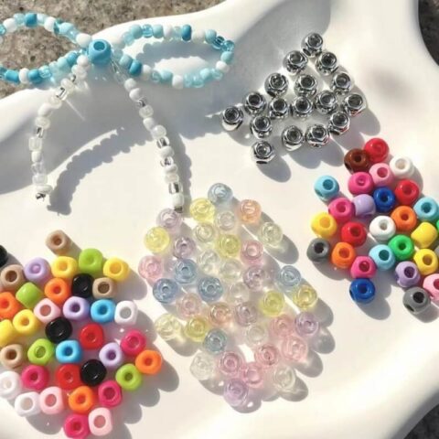 Mixed Four-Way Beads for DIY Crafts – Acrylic Spacer Beads