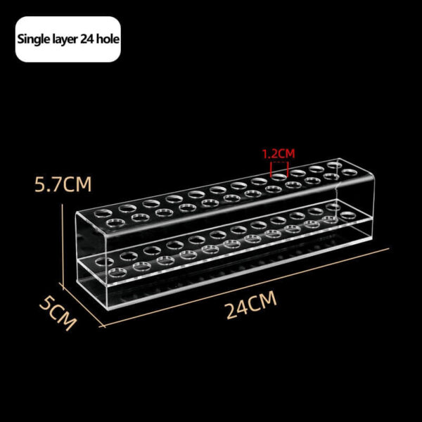 Acrylic Tiered Display – Multi-Level Organizer for Stationery