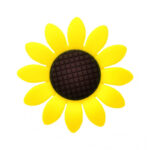 Multicolor Sunflower Silicone Beads – DIY Jewelry Supplies