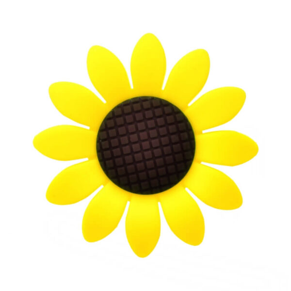 Multicolor Sunflower Silicone Beads – DIY Jewelry Supplies
