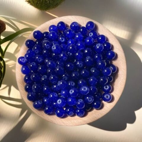 Glass Beads – 6/8/10mm Gemstone Round Beads for DIY Jewelry
