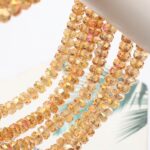 5×8mm Faceted Crystal Rondelle Beads – For Phone Charms