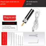 Mini Electric Drill Set – 0.7-1.2mm Micro Bits for Resin DIY