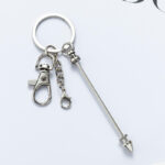 DIY Beaded Keychain – Handmade Metal Key Ring Gift