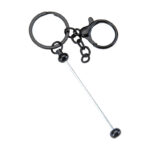 DIY Beaded Keychain – Handmade Metal Key Ring Gift