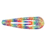 Sparkly Waterdrop Hair Clips – Colorful BB Barrettes