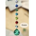 Colorful Crystal Pendants – Octagon & Ball Beads for DIY