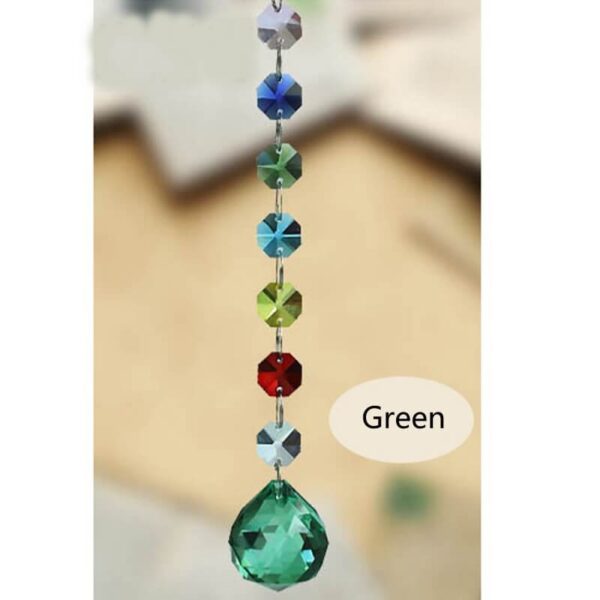 Colorful Crystal Pendants – Octagon & Ball Beads for DIY