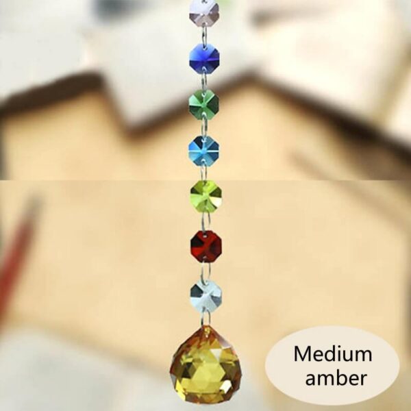 Colorful Crystal Pendants – Octagon & Ball Beads for DIY