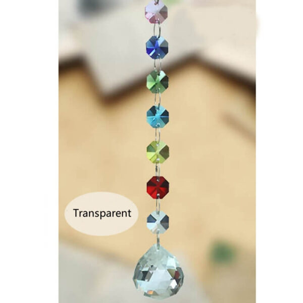 Colorful Crystal Pendants – Octagon & Ball Beads for DIY
