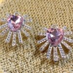 Hollow Mermaid Tail Pendant with Gemstone – DIY Alloy Charm